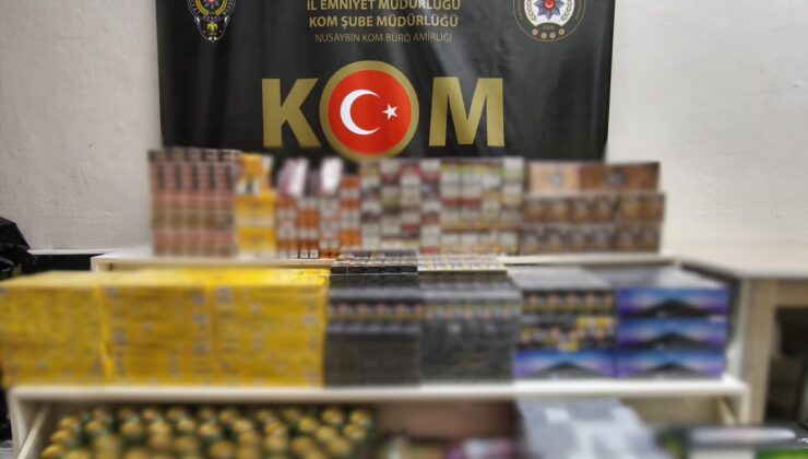 Mardin’de Kaçak Ürün Operasyonu: Binlerce Puro Ve Sigara Ele Geçirildi