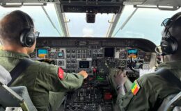 Türk ve Senegal Deniz Kuvvetlerinden Ortak Eğitim Uçuşu