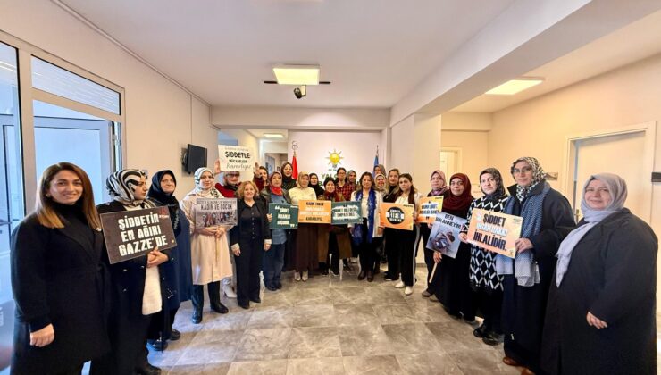 AK Parti Kadın Kolları’ndan 25 Kasım Mesajı: “Kadına Yönelik Şiddete Karşı Sıfır Tolerans”