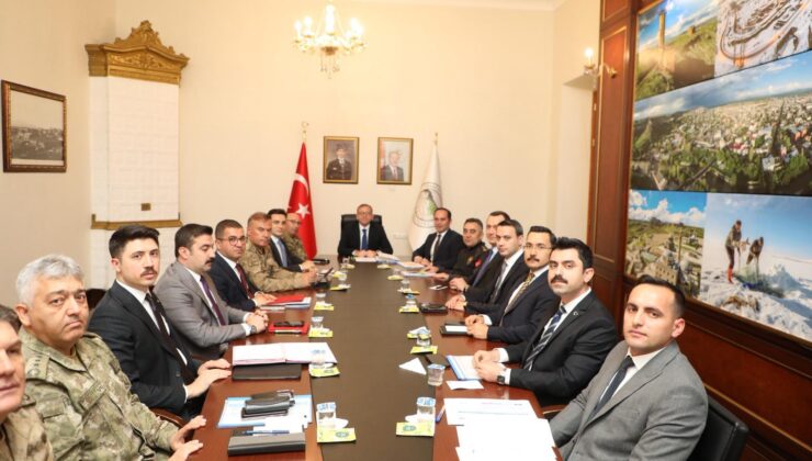 Kars İl Güvenlik ve Asayiş Koordinasyon Toplantısı Gerçekleştirildi