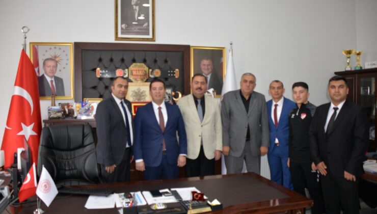 TFFHGD Heyetinden Gençlik ve Spor İl Müdürü Mehmet Başköylü’ye Ziyaret