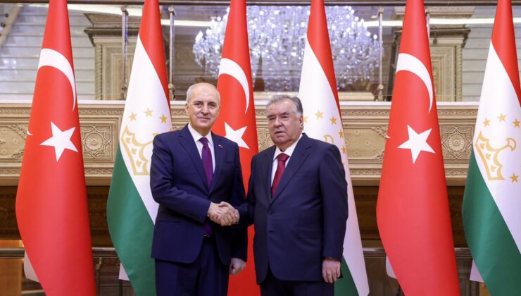 Kurtulmuş, Tacikistan Cumhurbaşkanı Rahman Tarafından Kabul Edildi