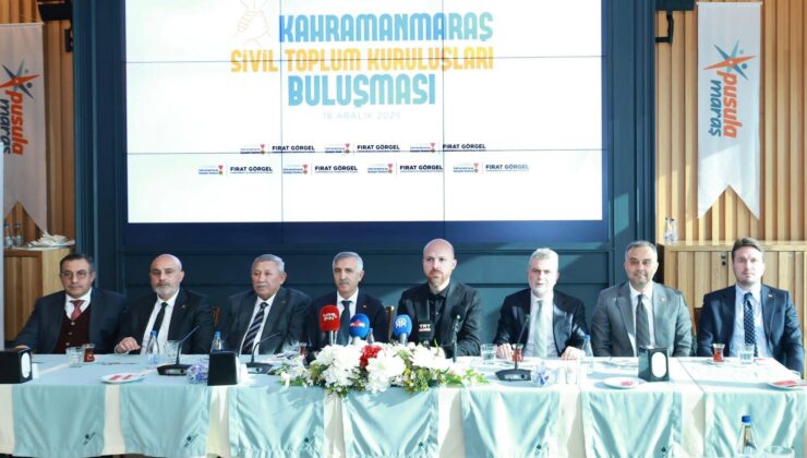 Necmeddin Bilal Erdoğan Kahramanmaraş’ta Sivil Toplum Temsilcileriyle Bir Araya Geldi