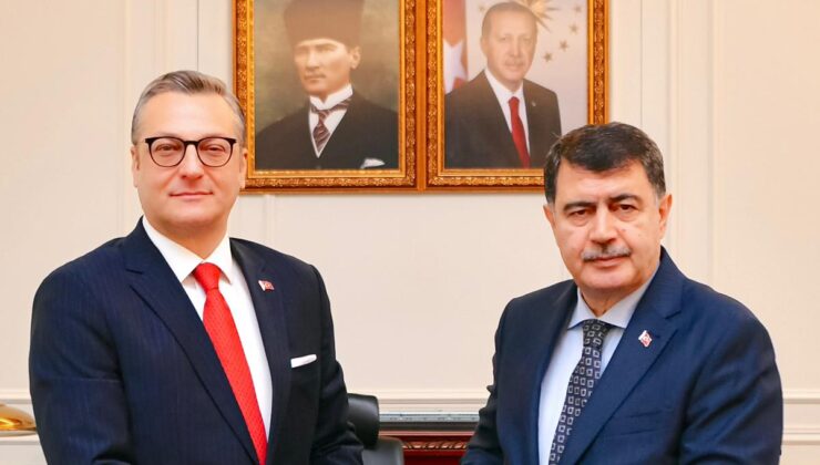 TİM Ankara Temsilcisi Salih Güner Gülyeşil’den Ankara Valisi Vasip Şahin’e Nezaket Ziyareti