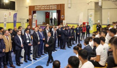 Kayseri’de 64’üncü Erva Spor Okulu Çocuk Cezaevinde Açıldı