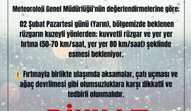 İstanbul Valiliği’nden Kuvvetli Fırtına Uyarısı: Yarın İçin Tedbir Çağrısı