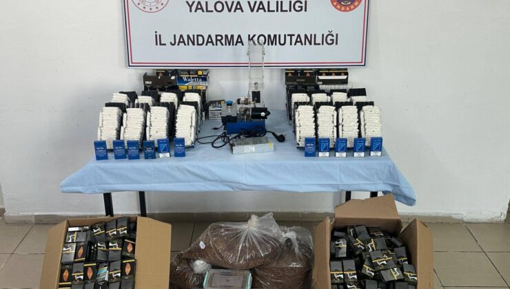 Yalova’da Kaçak Tütün Operasyonu: 27 Bin Doldurulmuş Makaron Ele Geçirildi