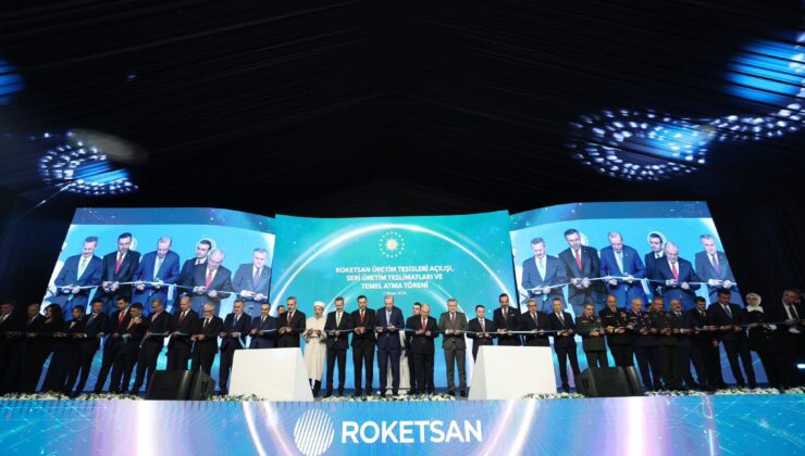 Ankara Valisi Vasip Şahin, Roketsan’ın Dev Tesis Açılış Törenine Katıldı