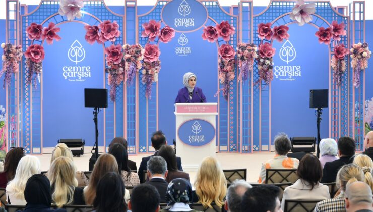 Emine Erdoğan’dan Cemre Çarşısı Açılışında Dayanışma ve Aile Vurgusu