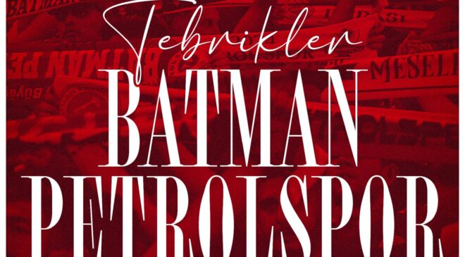 Cumhurbaşkanı Erdoğan’dan Batman Petrolspor’a Tebrik Mesajı