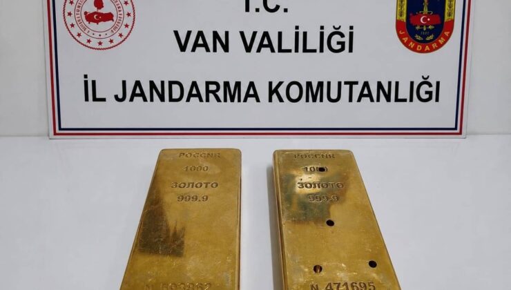 Van’da 13,6 Milyon TL Değerinde Külçe Altın Ele Geçirildi