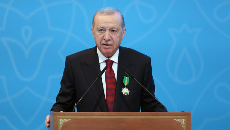Cumhurbaşkanı Erdoğan: Hazar Geçişli Orta Koridor’un Ehemmiyeti Her Geçen Gün Daha İyi Anlaşılıyor