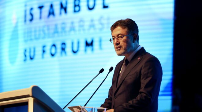 Bakan Yumaklı 5. İstanbul Uluslararası Su Forumu’nda Konuştu: Suda Sıfır Kayıp Bir Zihniyet Dönüşümüdür