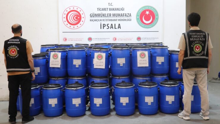 İpsala Gümrük Kapısı’nda Rekor Uyuşturucu Operasyonu: 3 Milyar 25 Milyon TL Değerinde Madde Ele Geçirildi