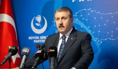 BBP Lideri Destici’den Cumhurbaşkanı Erdoğan’a AK Parti’nin 25. Yılı Tebriği