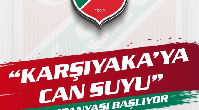 Karşıyaka Basketbol Şubesi İçin ‘Can Suyu’ Kampanyası Başlatıldı: İlk Destek Folkart’tan